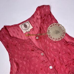 NWT Muche Et Muchette Dorris Maxi Dress Ombre Pink‎ Medium/Large